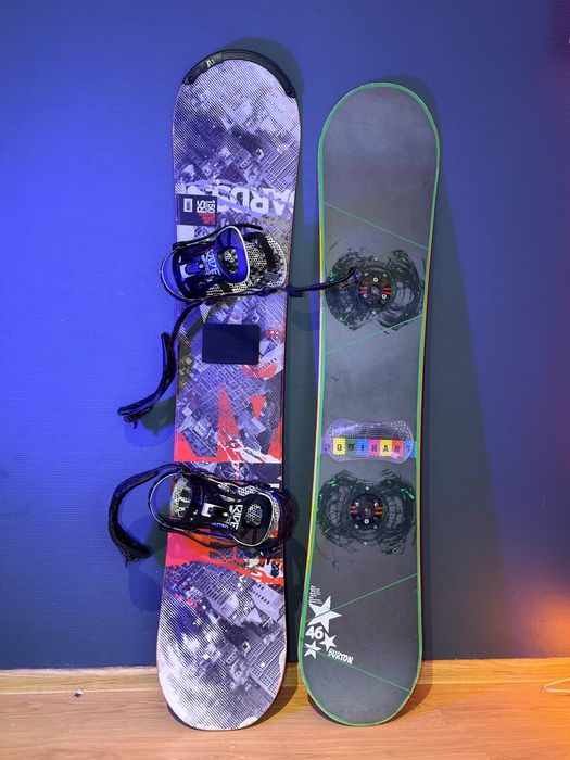 Deski snowboardowe  - 150 cm z wiązaniami + Burton 130 cm