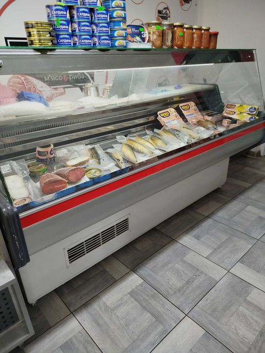 Холодильна вітрина, холодильник для торгівлі, холодильник для продуктів харчування.
