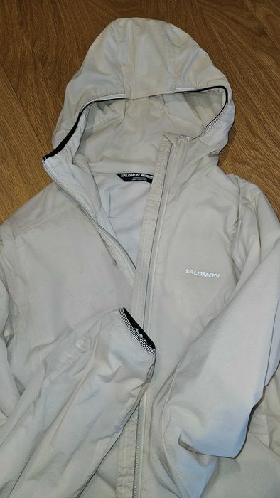 Casaco Salomon Mountain Flex branco creme mulher