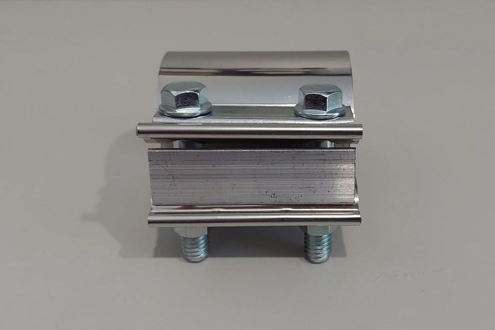 63mm - Braçadeira Inox União Tubo Escapes Universal