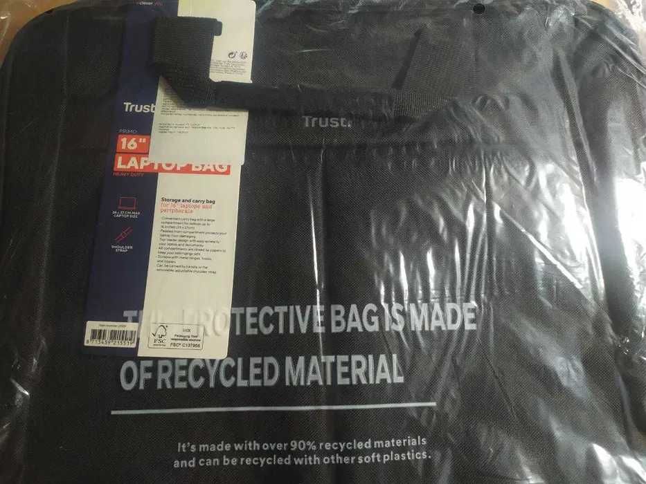 Сумка для ноутбука 16" Trust Primo Black (21551)