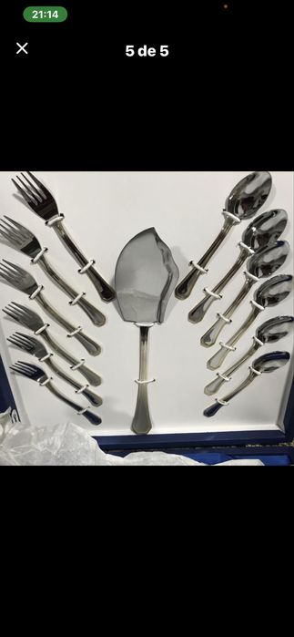 Prato e talheres limoges servir bolo