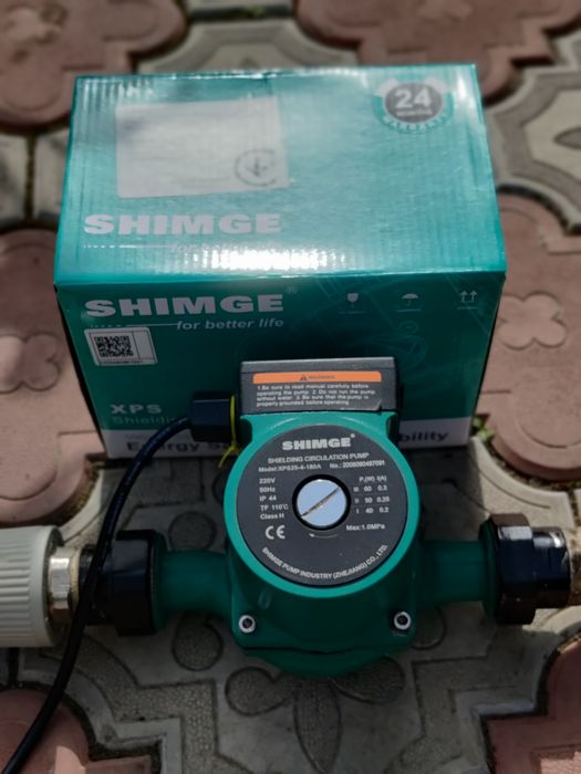 Насос циркуляционный SHIMGE XPS, состояние нового