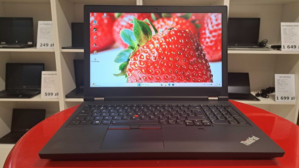 Stacja Robocza Lenovo Thinkpad P15 G1 15" i7 32GB/1024SSD Quadro RTX