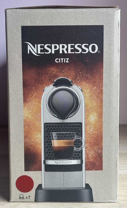 Máquina de café Nespresso Citiz C113 EU vermelha (NOVA)