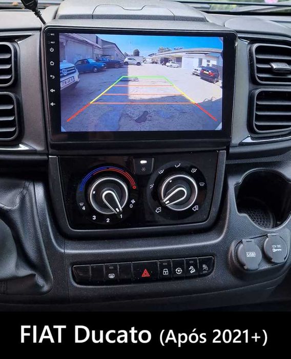 Rádio 2DIN FIAT Ducato • Peugeot Boxer • Citroen Jumper • Android GPS