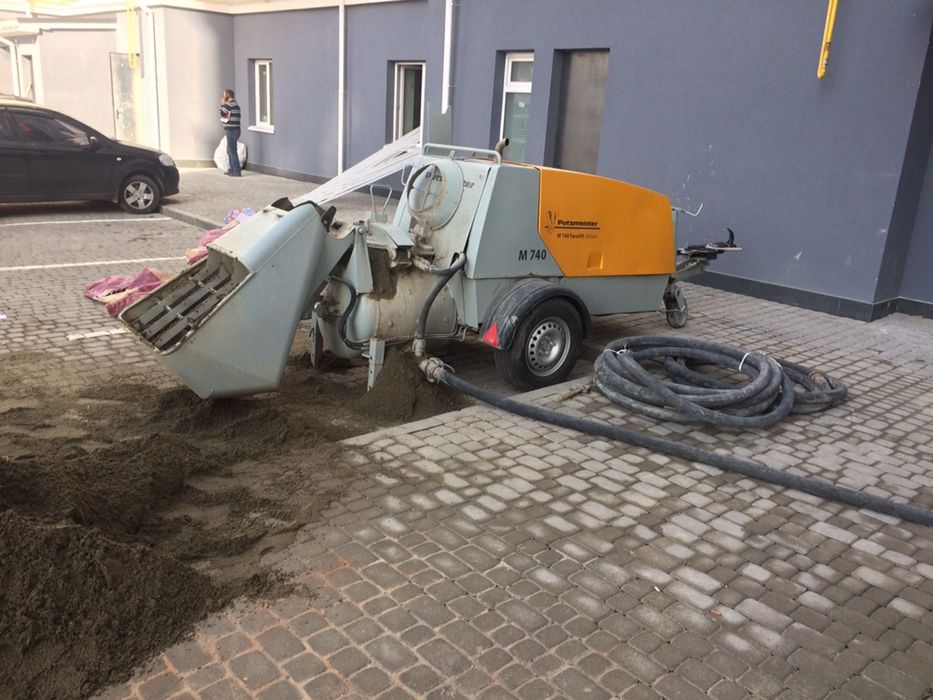 Стяжка підлоги, напівсуха стяжка, стяжка пола