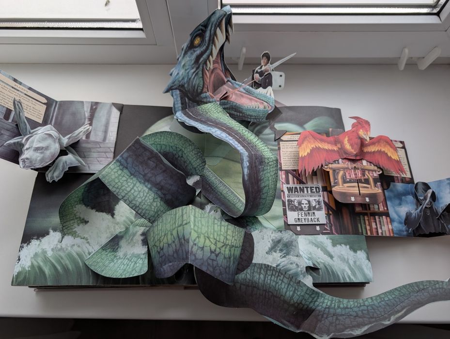 3d книга Гаррі Поттер Harry Potter: A Pop-Up Guide t