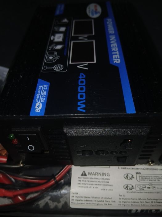 Inversor de 12v para 220v