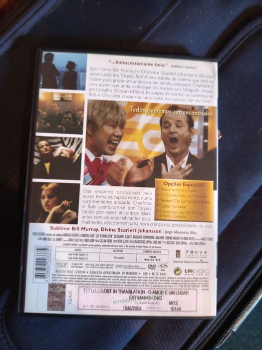 DVD.  Lost  In. Translation