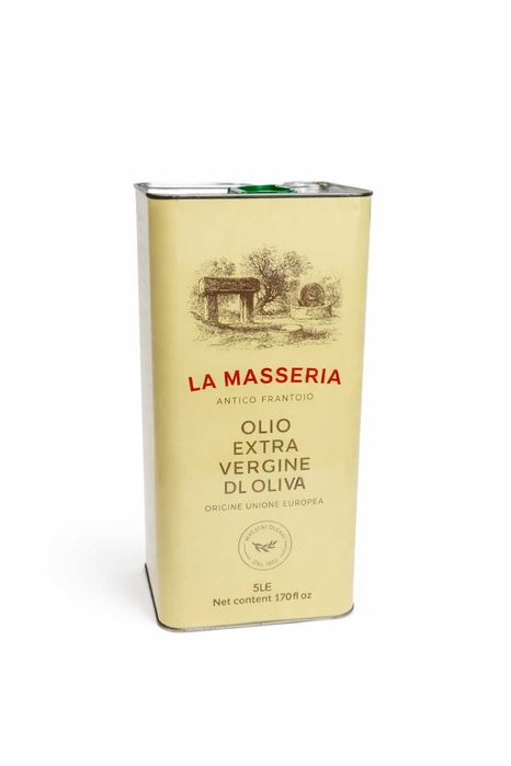 Oliwa z oliwek extra virgin La Masseria 5 l - data ważności 22.12.26