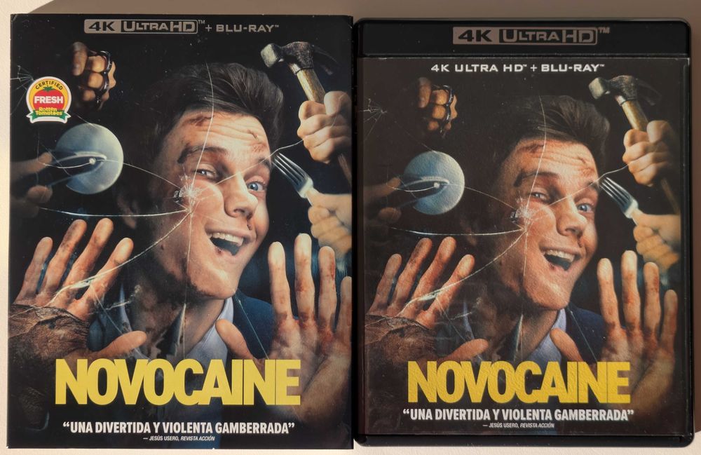 Nowokaina 4K UHD PL + Blu-ray PL + slipcover (jak nowy)
