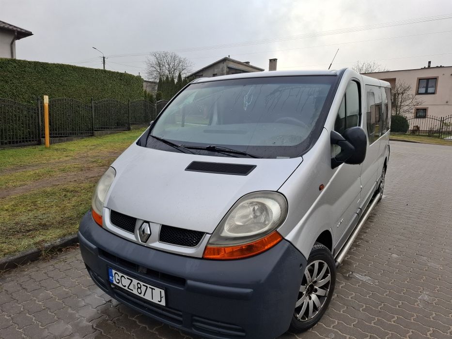 Trafic vivaro long! Klima Holenderka 6 osòb  brygadòwka