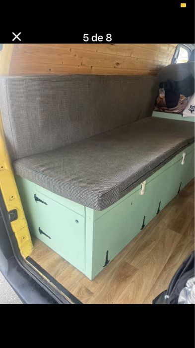 Mercedes vito especial dormitorio de livrete de 3 lugares