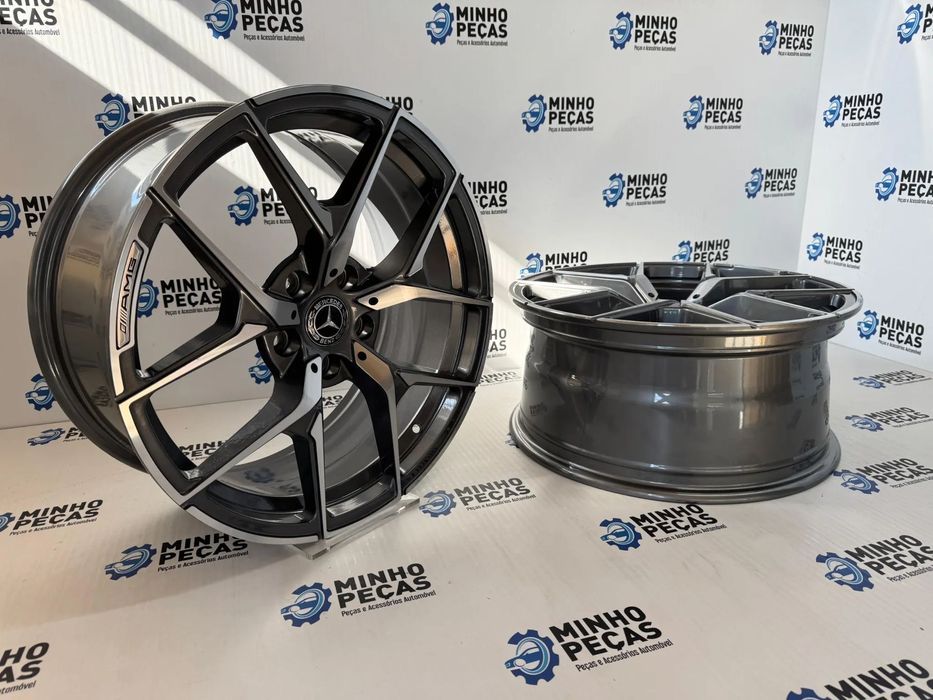 Jantes Mercedes MB5626 AMG em 18 (5x112) Gunmetal Polish