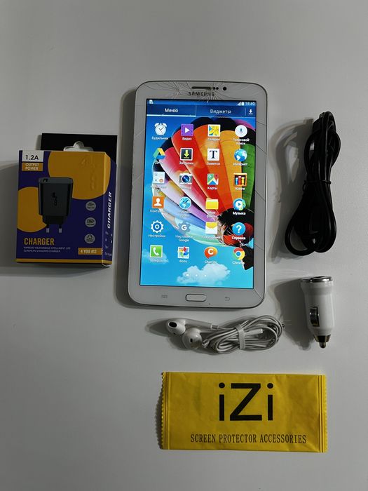 Планшет Samsung Galaxy Tab 3 SM-T211 добрий стан, повністю справний!