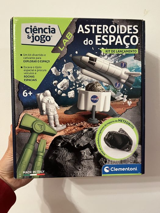 Novo - NASA Kit de Lançamento Nave Espacial Ciencia e Jogo Clementoni
