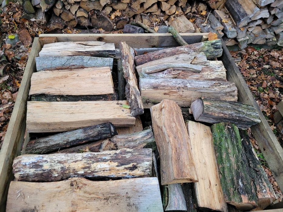 Drewno kominkowe dąb PREMIUM sezonowane rąbane