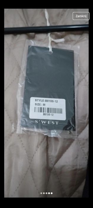 Nowa kurtka pikowana S'west r.M ocieplana