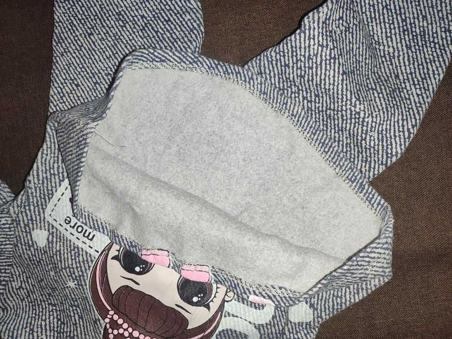 Теплий костюм для дівчинки