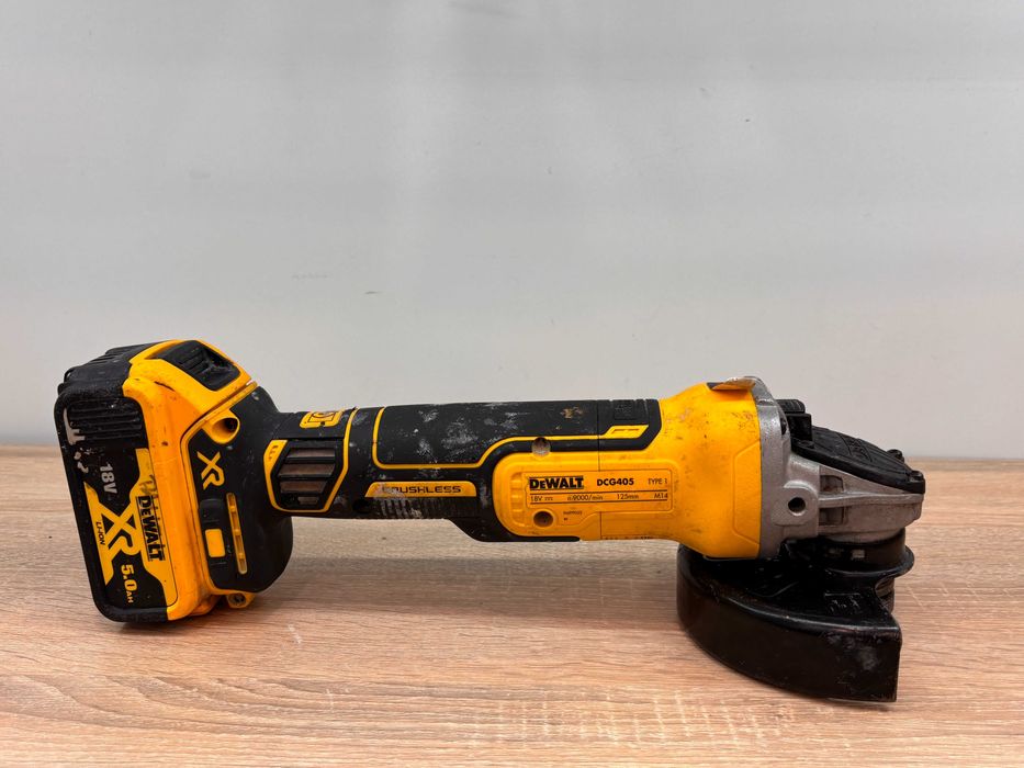 Szlifierka kątowa DeWalt DGC405 + Aku 5Ah