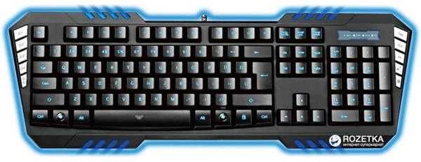 Клавіатура дротова Aula Surprise Evil USB Black