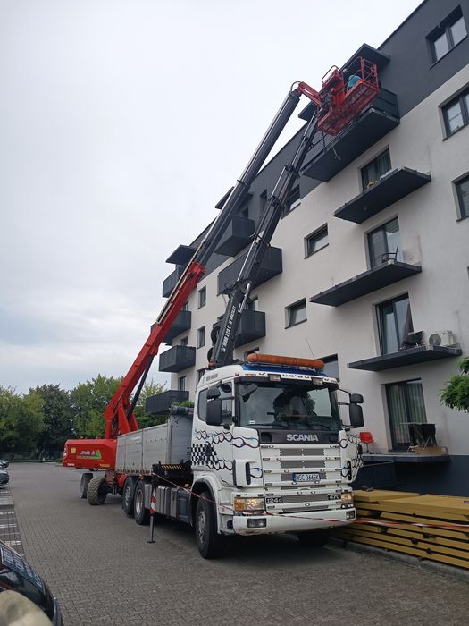 Usługi HDS 14 m transport, Wywrotka