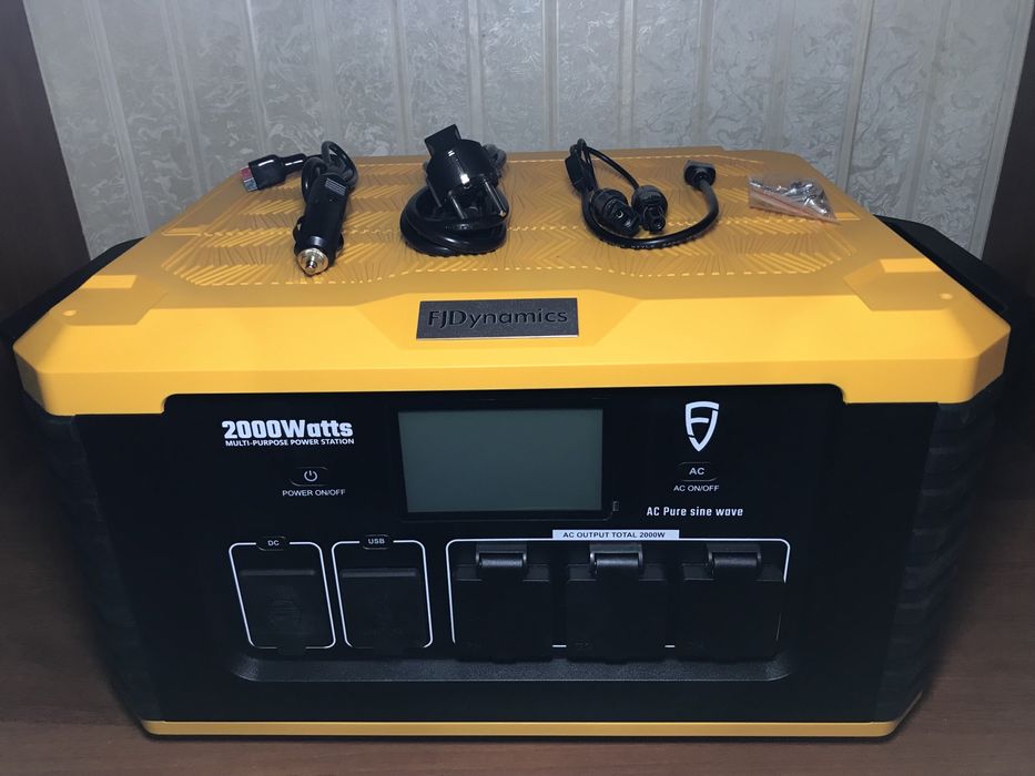 Зарядна станція MP2000 PowerSec FJDynamics ДБЖ UPS Акумулятор Інвертор