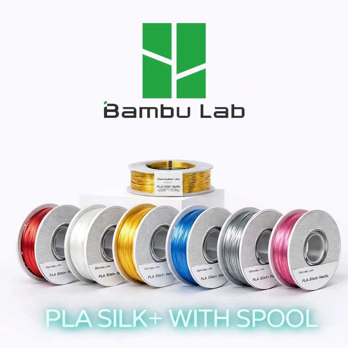 Filamentos Bambu Lab Originais – PLA, PETG, ABS, TPU, etc