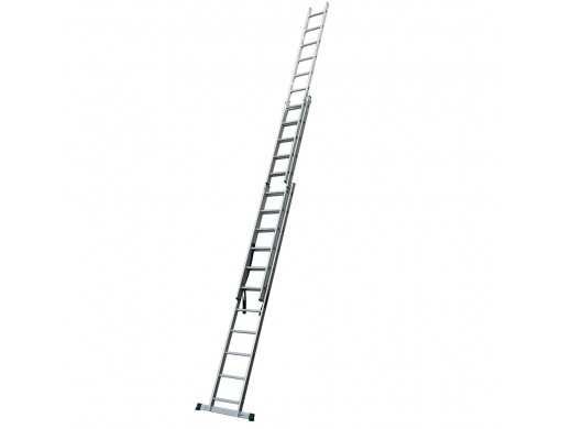 Драбина алюмінієва розсувна NOWA 3х11 7м Лестница алюминиева