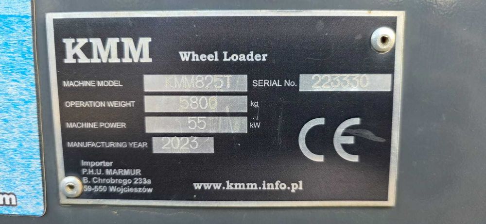 Ładowarka teleskopowa KMM 825T – 2023r