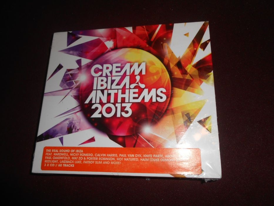 Três CDs triplos-Cream Club/Novos e selados-3 euros cada