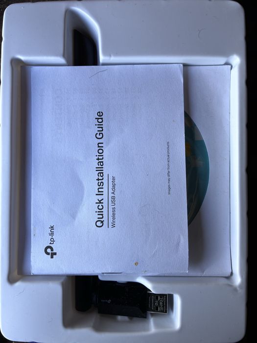 Adaptador Wi-Fi USB TP-Link Archer T2U Plus AC600 - Na Caixa / Como Novo
