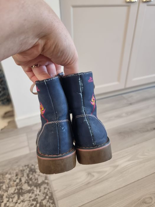Buty za kostkę jesienne Nelli blu dla dziewczynki 27