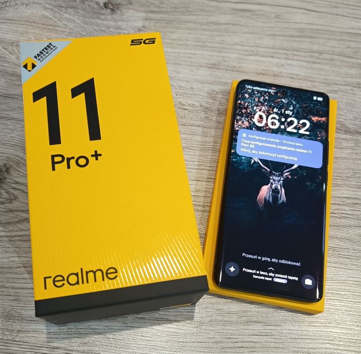 Smartfon Realme 11 Pro+ 5G (czarny) NOWY!!!