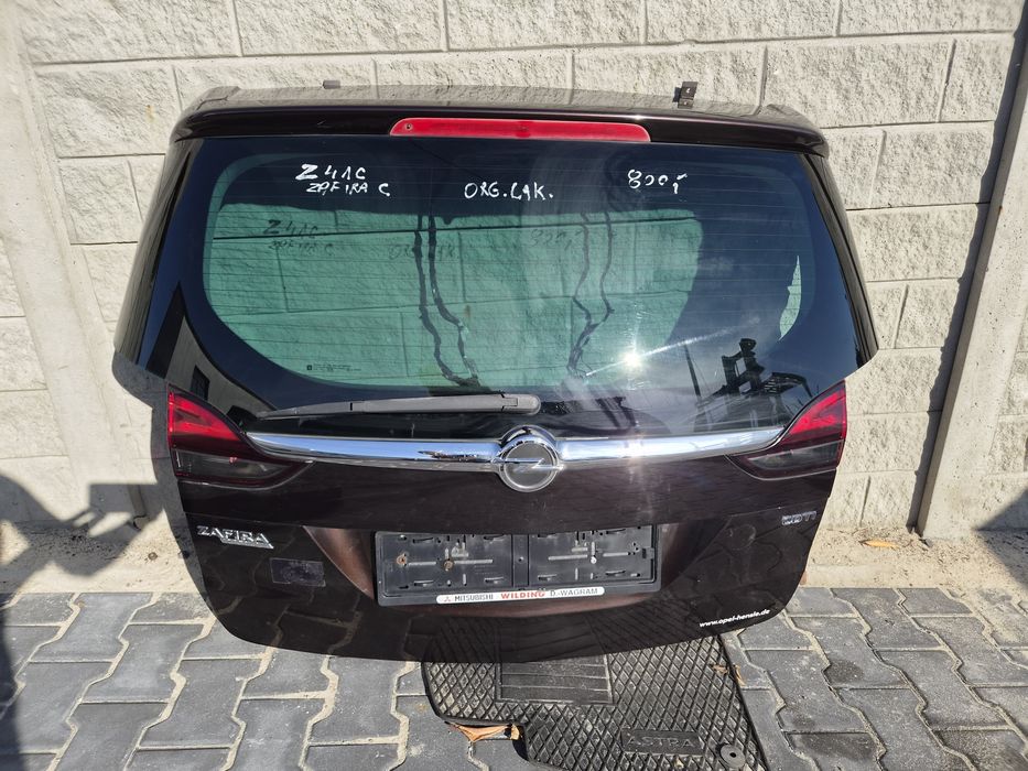 Z41C klapa bagażnika Opel Zafira C oryginalny lakier