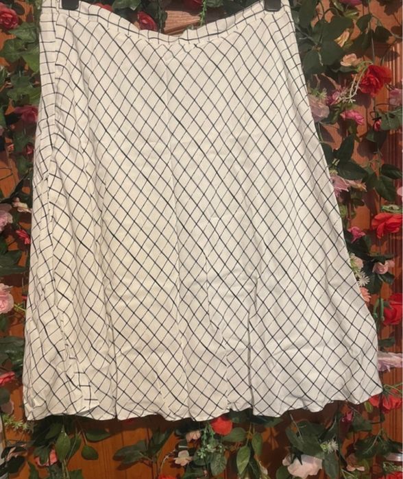 Spódnica w kratkę caterina 38