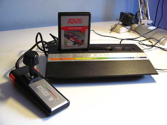Oryginalna Konsola do gier Atari 2600 + 1 dżojstik + zasilacz
