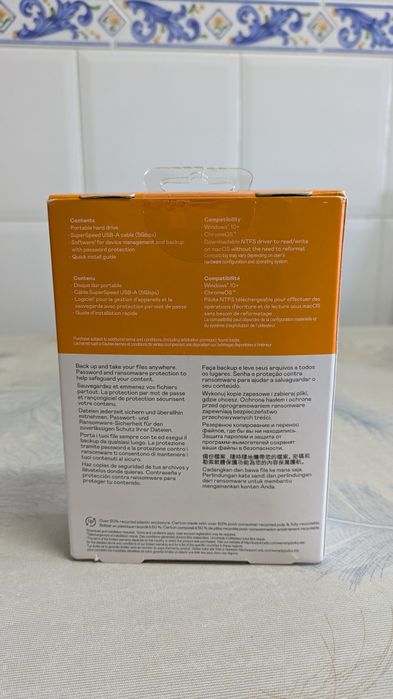 (SELADO) Disco Externo Western Digital 5Tb 3.2 USB