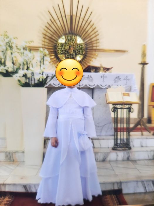 Alba    sukienka roz 134 wraz z sukienka na zmianę.