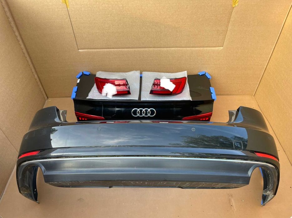 AUDI A4 B9 8W кришка багажника розбор ауді а4 б9 запчасть деталь