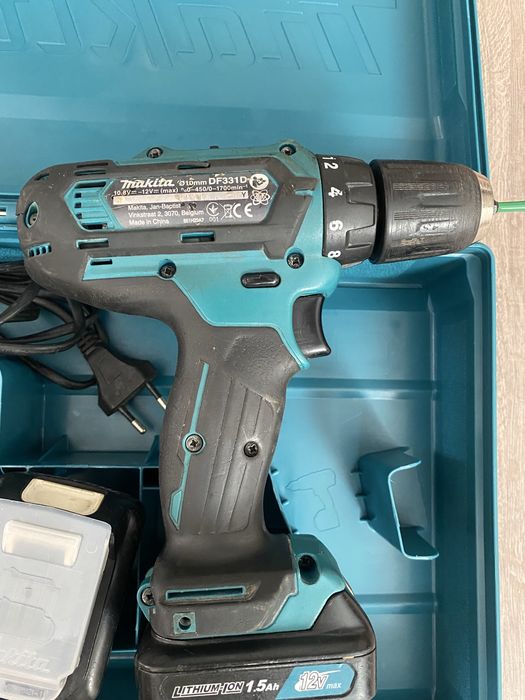 Шуруповерт, гайковерт, шурік, дрель Makita DF331DWYE