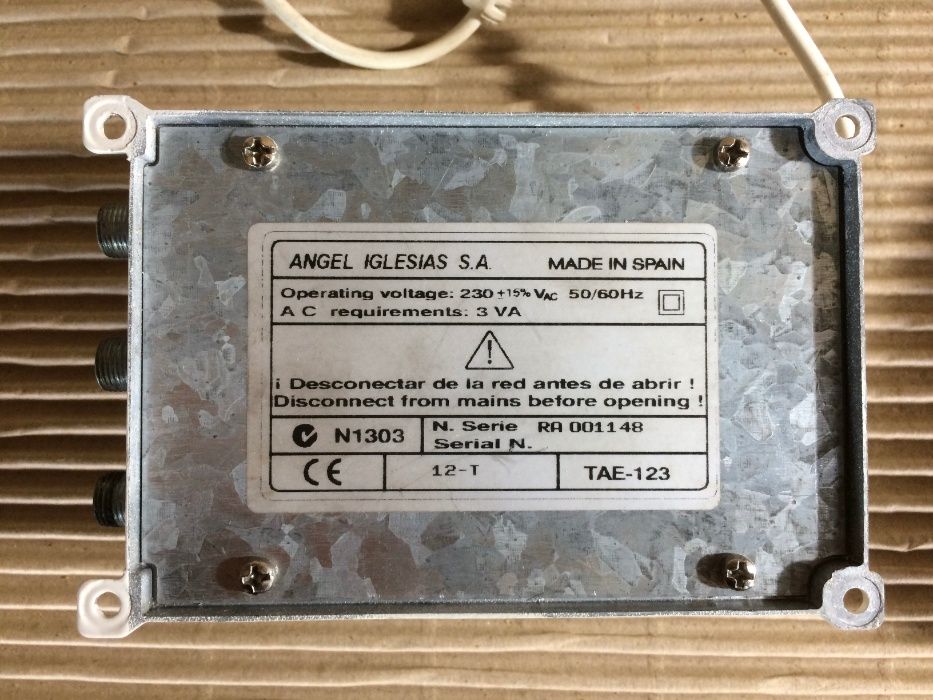 Amplificador de extensão IKUSI rede TV