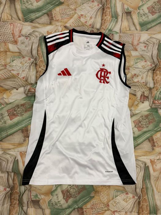 Camisa de manga cava do flamengo