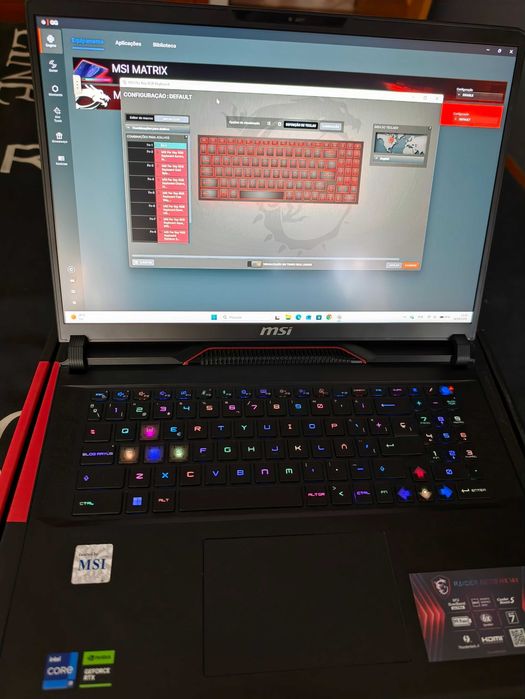 MSI Raider GE78 i9  17" Polegadas