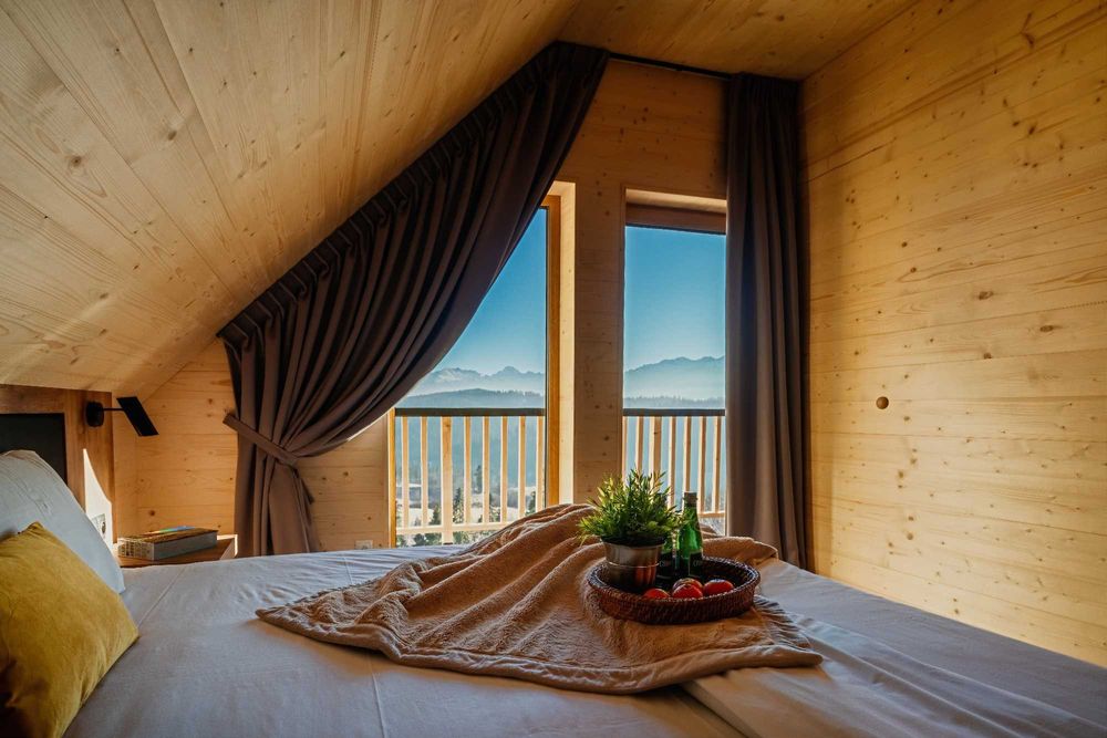 Domek w górach z sauną, zewnętrznym jacuzzi,  Majerczyk House