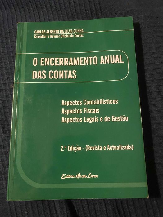 livro o encerramento anual das contas