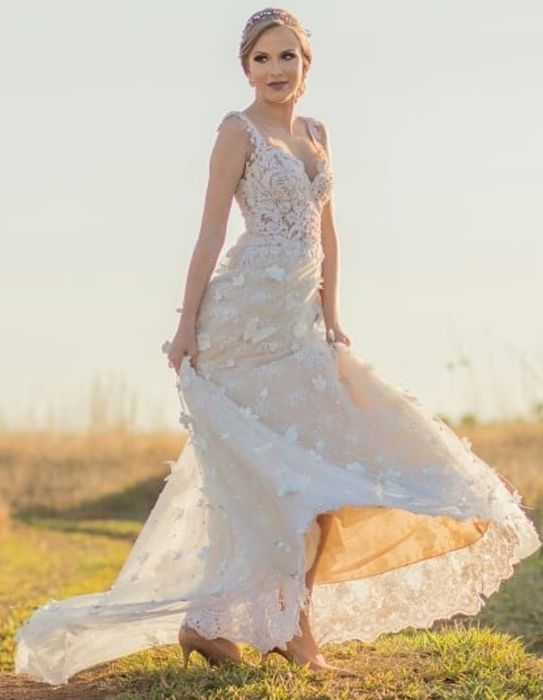 Vestido de Noiva - Bojo Chic - Oportunidade