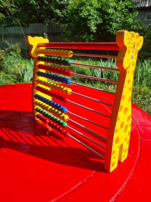 Детские счёты, развивающие игрушки