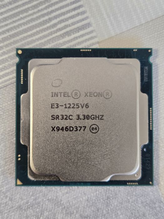 Procesor Intel xeon e3 1225 v6